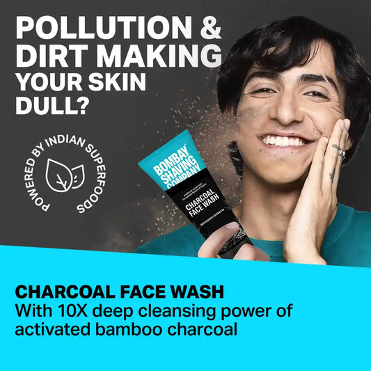 Charcoal Face Wash, 100g (Pack of 2)