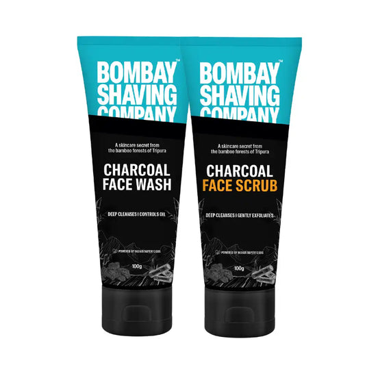 Charcoal Face Wash & Scrub Combo