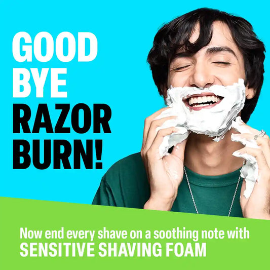 Sensitive Shaving Foam (Pack of 2)
