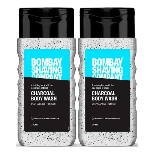 Charcoal Body Wash, 250ml (Pack of 2)