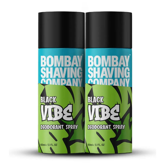 Black Vibe Deo For Men, 150ml (Pack of 2)