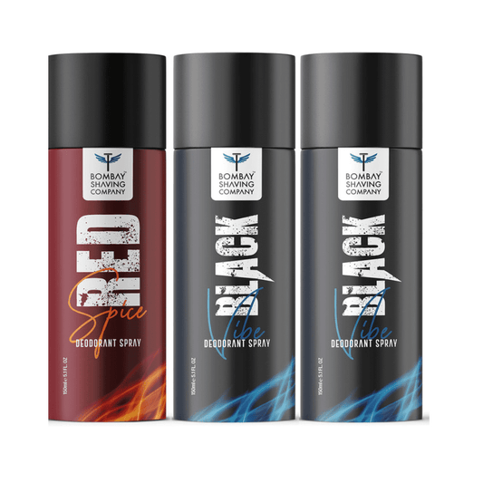 Red Spice & Black Vibe (Pack Of 3)